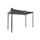 Kerti pergola 300x300x230 cm - Szürke