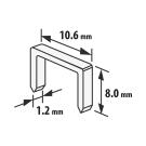 Tűzőkapocs - 1,2 x 10,6 x 8 mm - 1000 db