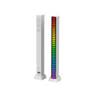 Ritmusra világító RGB LED kijelző - USB - Fehér