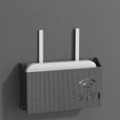 WiFi router tartó polc - Fekete