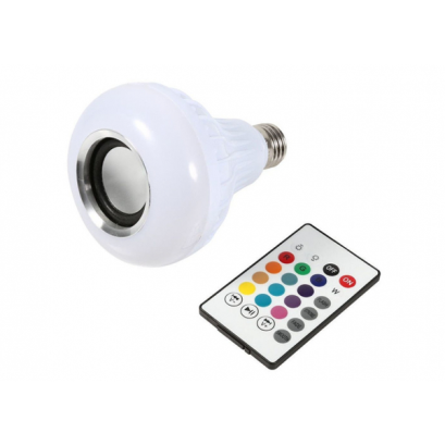 Bluetooth hangszórós LED izzó