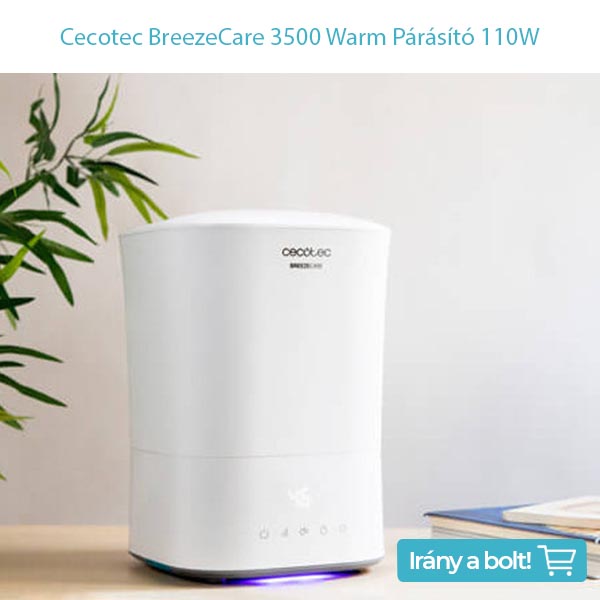 Cecotec BreezeCare 3500 Warm Párásító 110W