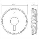 FireAngel Elemes optikai füstérzékelő menekülőút jelző lámpával FA6111-INT